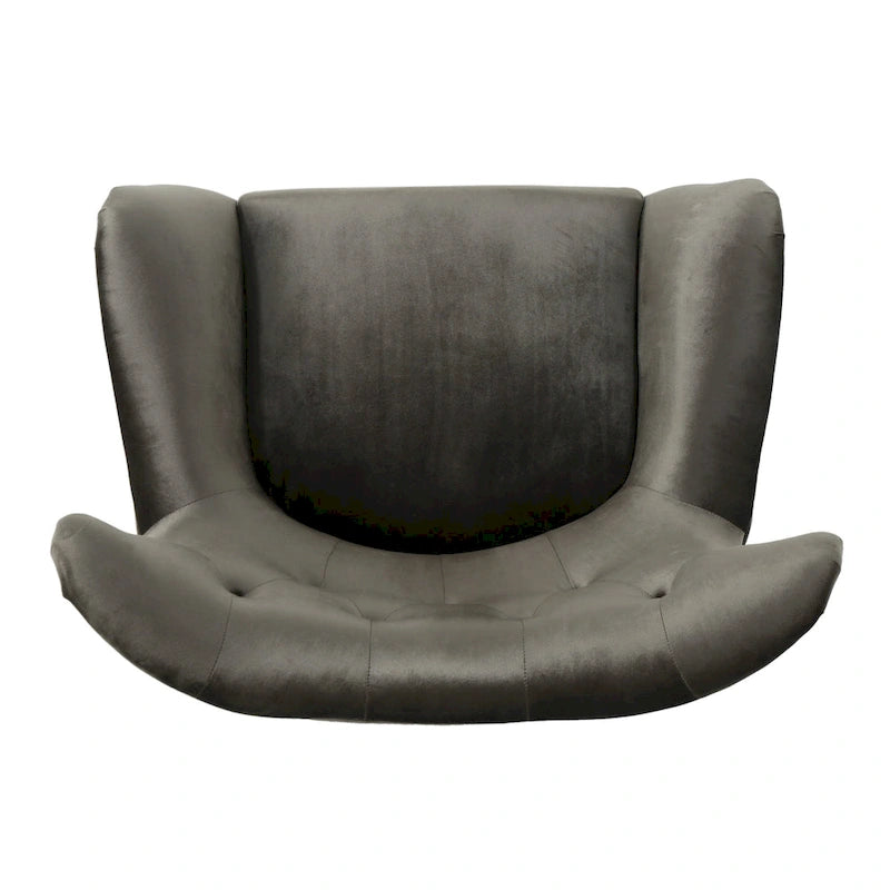 Fauteuil rembourré Alyssa Mid-century de Christopher Knight Home - 30.25P x 34.25L x 39.75H