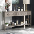 Console de table rustique pour entrée TREXM