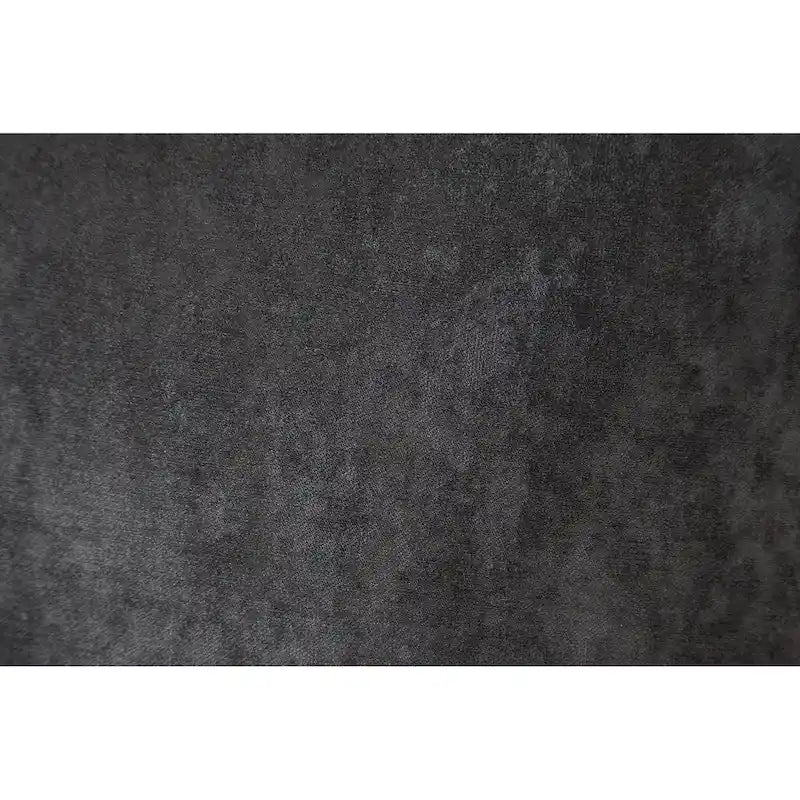 Canapé d'angle American Furniture Classics Casual Comfort anthracite et noir, avec 8 coussins de dossier et 2 coussins décoratifs