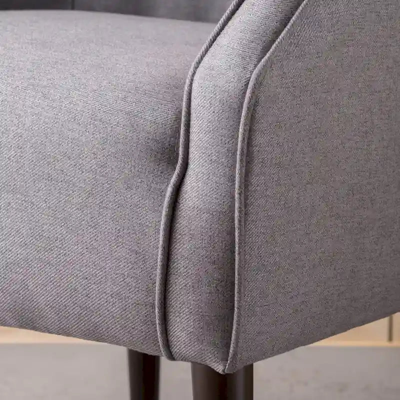 Fauteuil club en tissu capitonné Brandi de Christopher Knight Home – 27,00 L x 28,75 P x 30,50 H