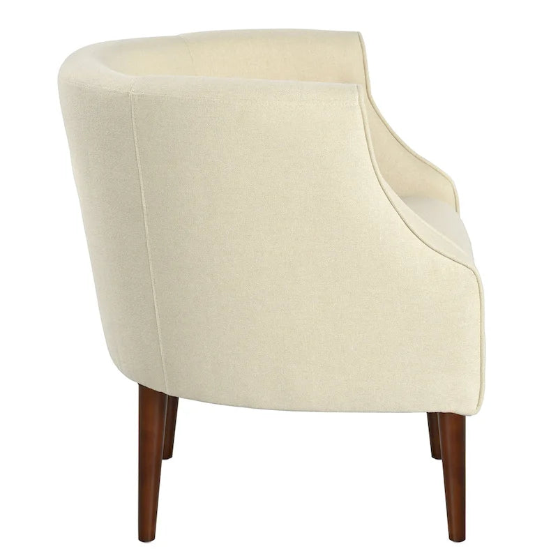 Fauteuil club en tissu capitonné Brandi de Christopher Knight Home – 27,00 L x 28,75 P x 30,50 H