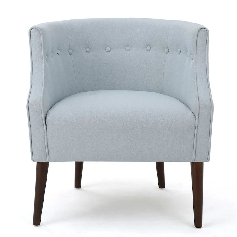 Fauteuil club en tissu capitonné Brandi de Christopher Knight Home – 27,00 L x 28,75 P x 30,50 H