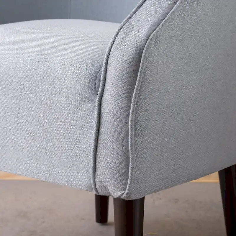 Fauteuil club en tissu capitonné Brandi de Christopher Knight Home – 27,00 L x 28,75 P x 30,50 H
