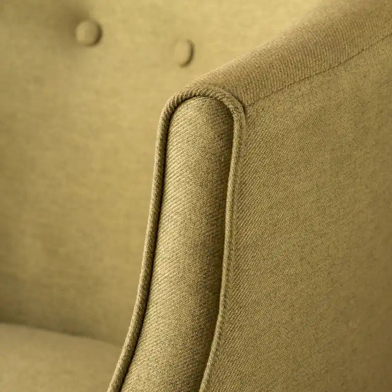 Fauteuil club en tissu capitonné Brandi de Christopher Knight Home – 27,00 L x 28,75 P x 30,50 H
