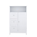 Meuble de rangement de salle de bain sur pied