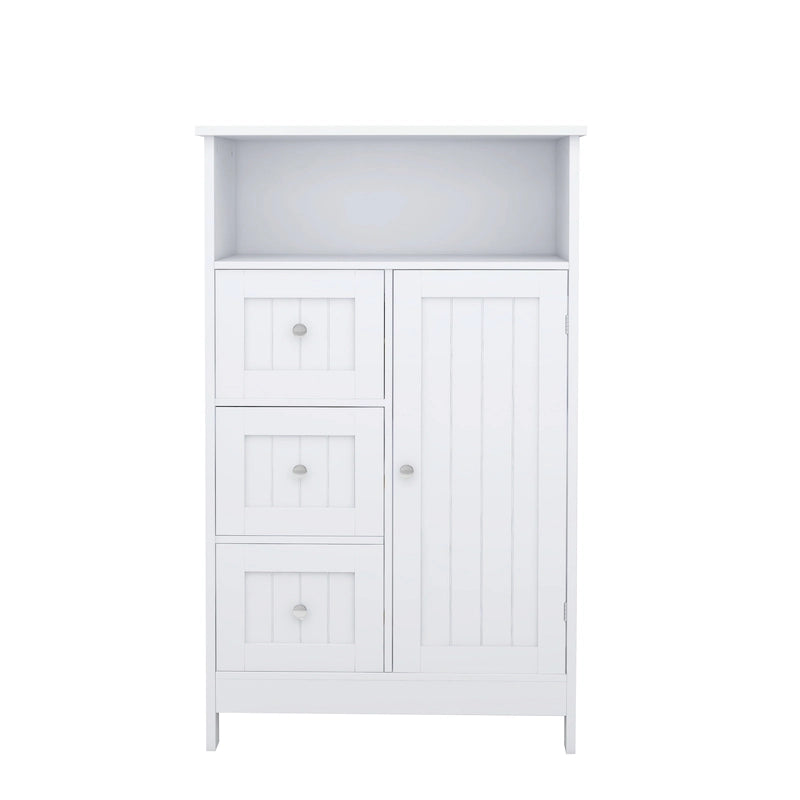 Meuble de rangement de salle de bain sur pied