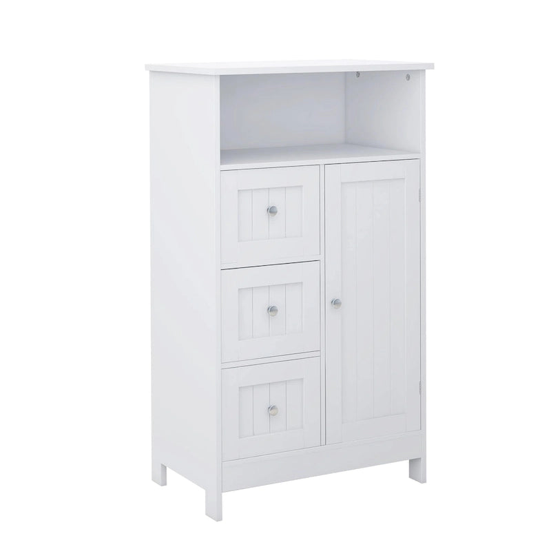 Meuble de rangement de salle de bain sur pied