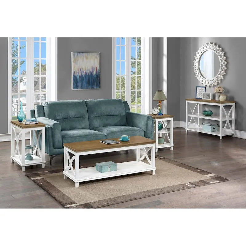 Table basse Florence avec étagère de Convenience Concepts