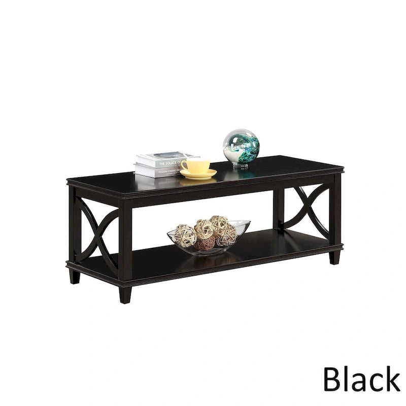 Table basse Florence avec étagère de Convenience Concepts