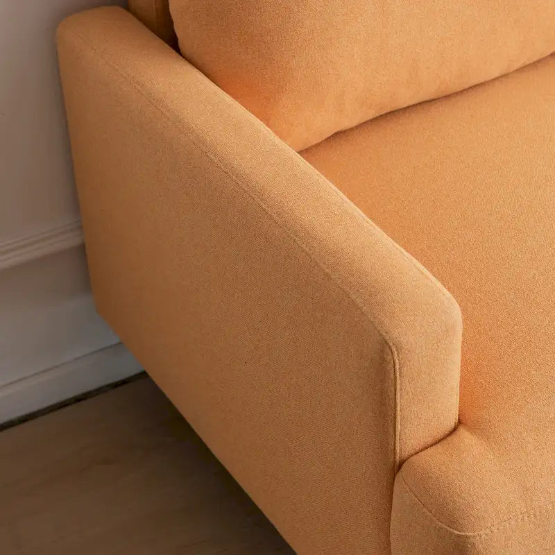 Causeuse capitonnée en tissu, canapé moderne pour salon, chambre, appartement