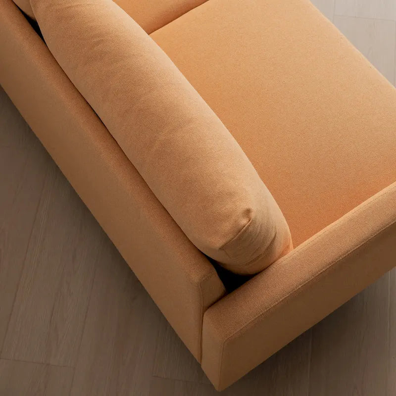 Causeuse capitonnée en tissu, canapé moderne pour salon, chambre, appartement