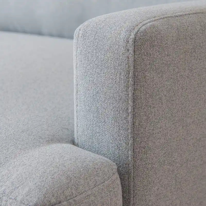 Causeuse capitonnée en tissu, canapé moderne pour salon, chambre, appartement