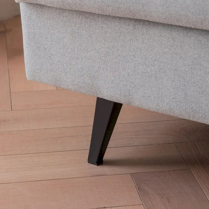 Causeuse capitonnée en tissu, canapé moderne pour salon, chambre, appartement