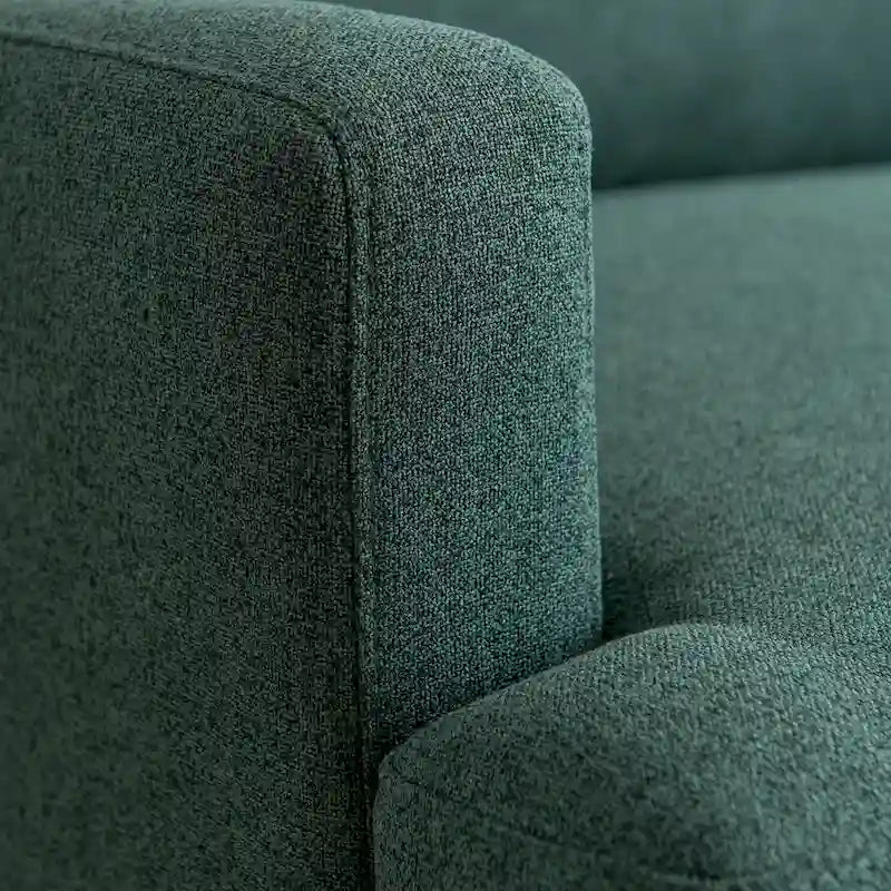 Causeuse capitonnée en tissu, canapé moderne pour salon, chambre, appartement