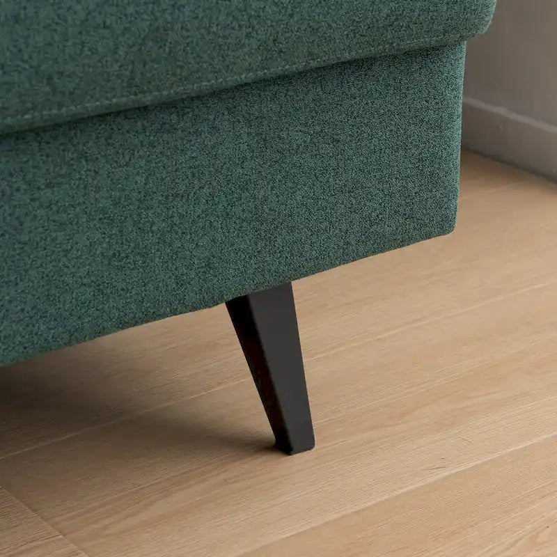 Causeuse capitonnée en tissu, canapé moderne pour salon, chambre, appartement