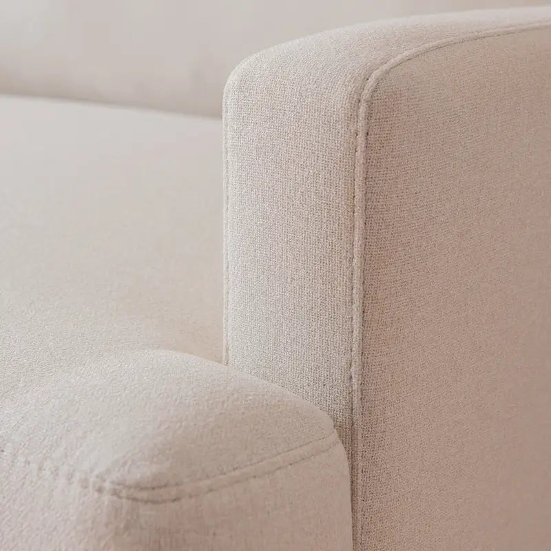 Causeuse capitonnée en tissu, canapé moderne pour salon, chambre, appartement