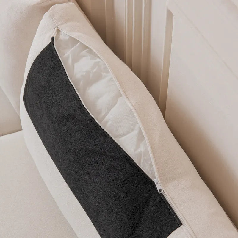 Causeuse capitonnée en tissu, canapé moderne pour salon, chambre, appartement