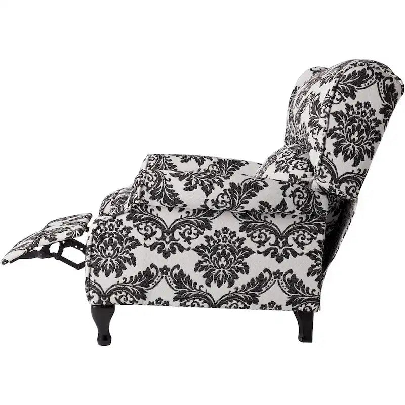 Fauteuil inclinable à oreilles rembourré Simple Living