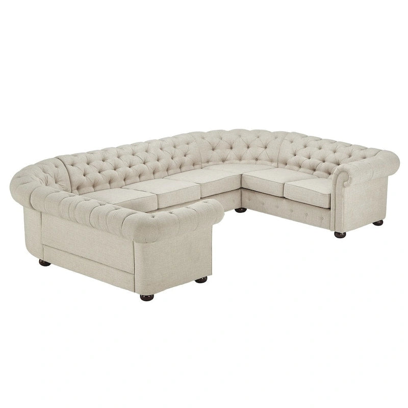 Canapé d'angle en U Chesterfield Knightsbridge par iNSPIRE Q Artisan