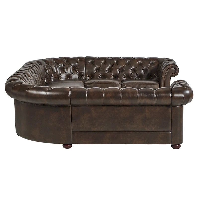 Canapé d'angle en U Chesterfield Knightsbridge par iNSPIRE Q Artisan