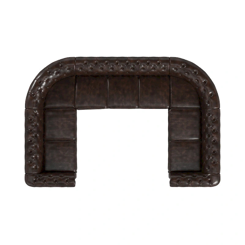 Canapé d'angle en U Chesterfield Knightsbridge par iNSPIRE Q Artisan