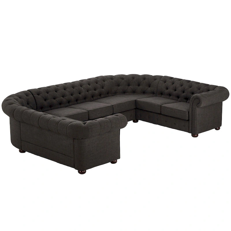 Canapé d'angle en U Chesterfield Knightsbridge par iNSPIRE Q Artisan
