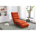 Chaise longue en lin pour intérieur, longue banquette moderne pour bureau ou salon