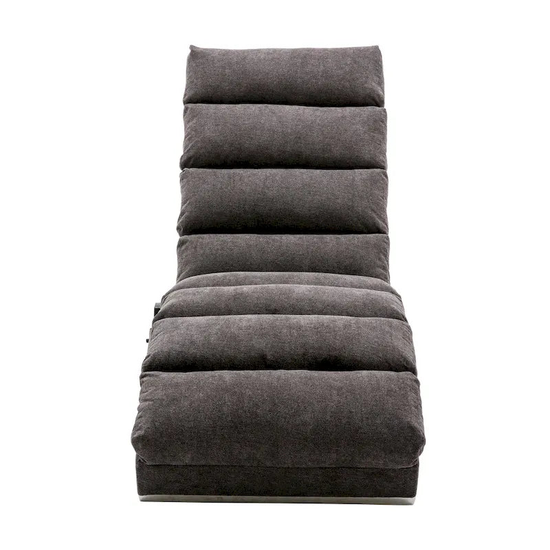 Chaise longue en lin pour intérieur, longue banquette moderne pour bureau ou salon