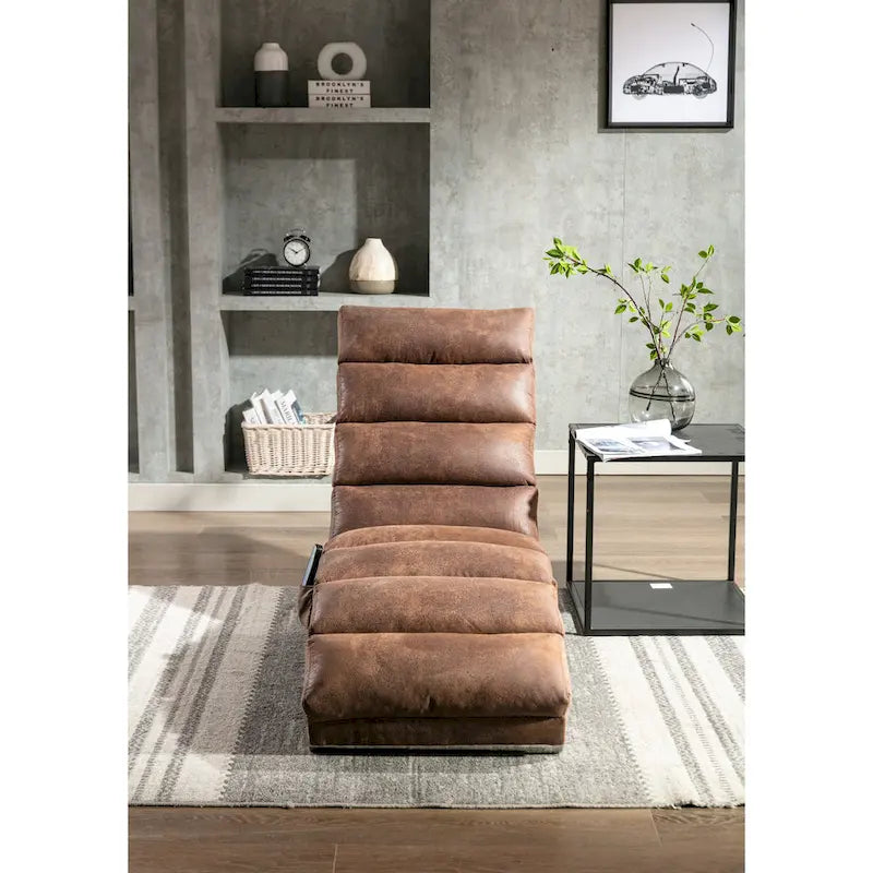 Chaise longue en lin pour intérieur, longue banquette moderne pour bureau ou salon