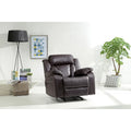Fauteuil inclinable Daria en similicuir - 38L x 37P x 41H
