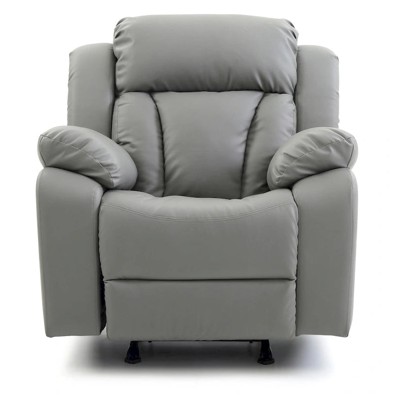 Fauteuil inclinable Daria en similicuir - 38L x 37P x 41H