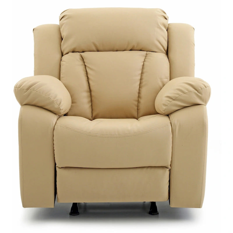 Fauteuil inclinable Daria en similicuir - 38L x 37P x 41H