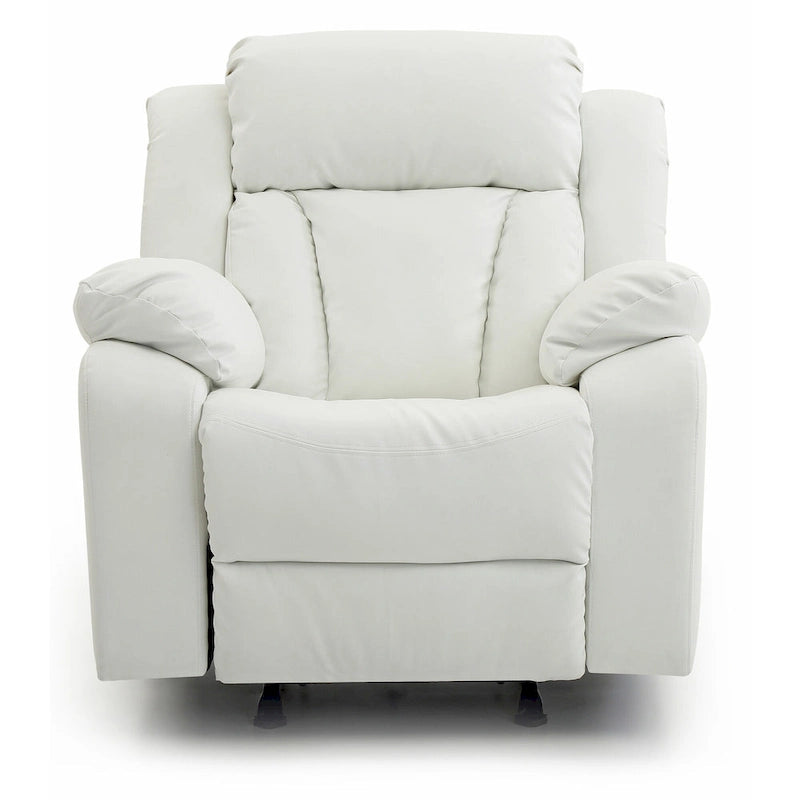Fauteuil inclinable Daria en similicuir - 38L x 37P x 41H