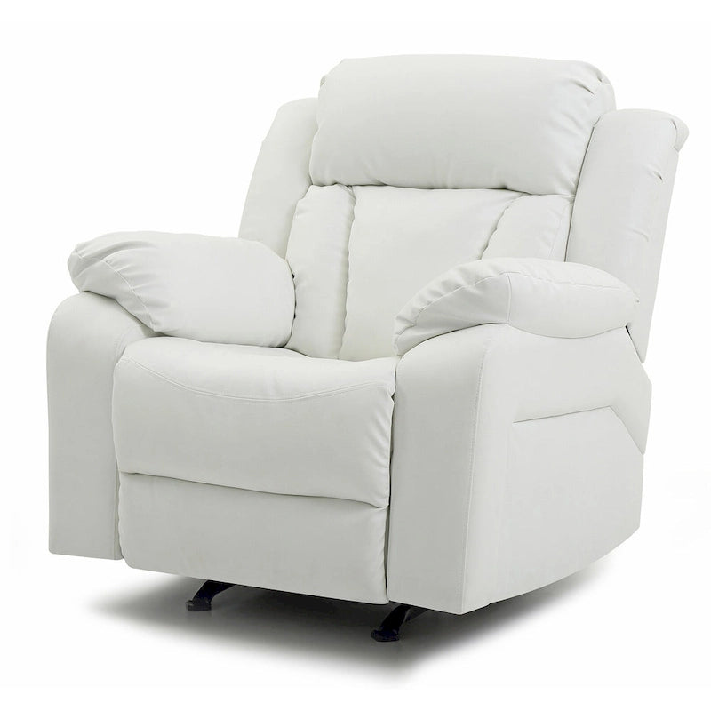 Fauteuil inclinable Daria en similicuir - 38L x 37P x 41H