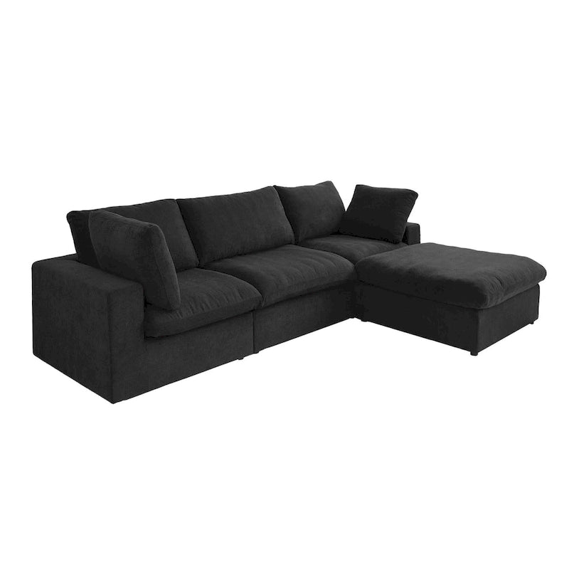 Canapé d'angle modulable moderne