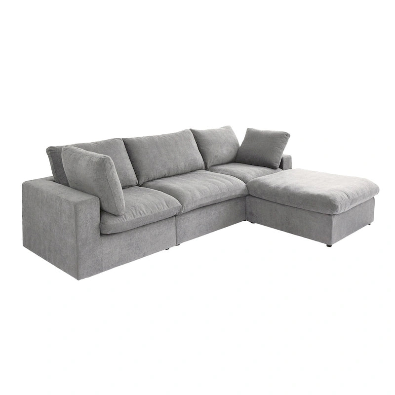 Canapé d'angle modulable moderne