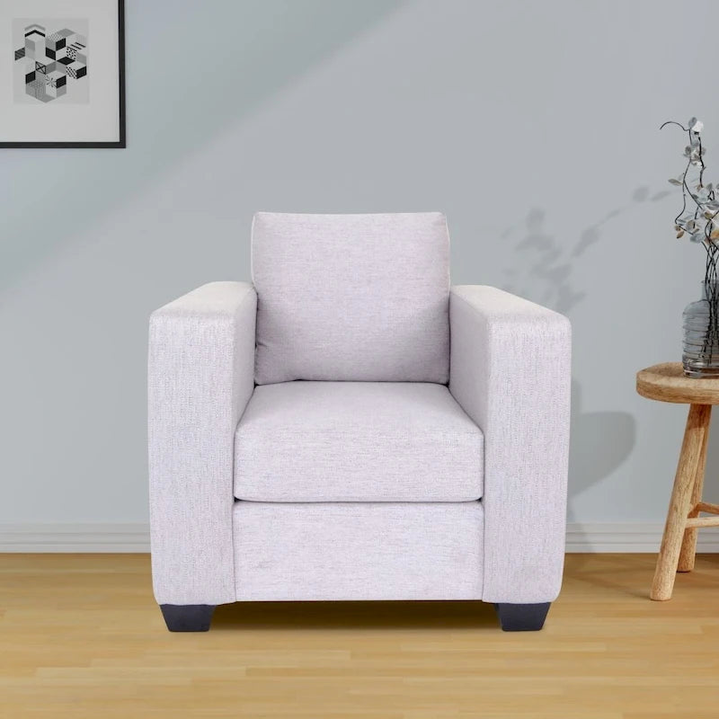 Coast to Coast Sofas Fauteuil contemporain Tissu polyester Cadre en bois massif Rembourré