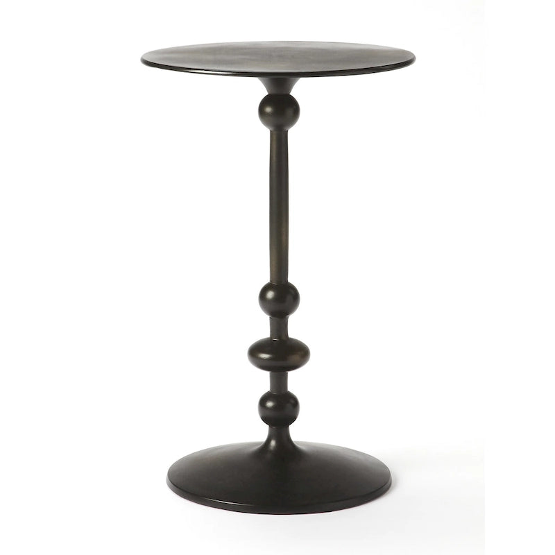 Table d'appoint socle en fer Zora