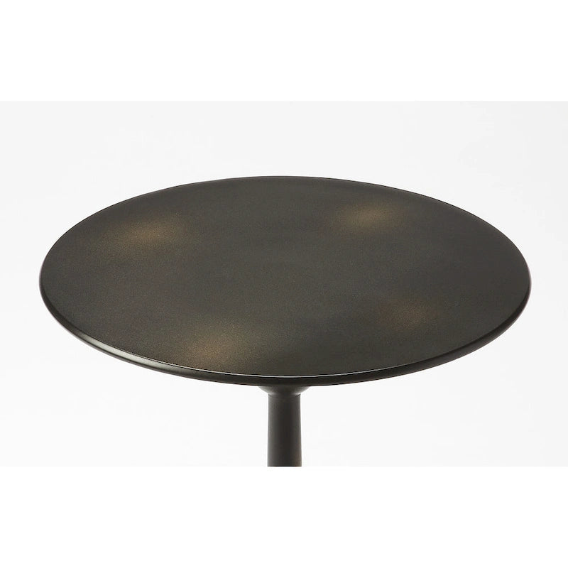 Table d'appoint socle en fer Zora