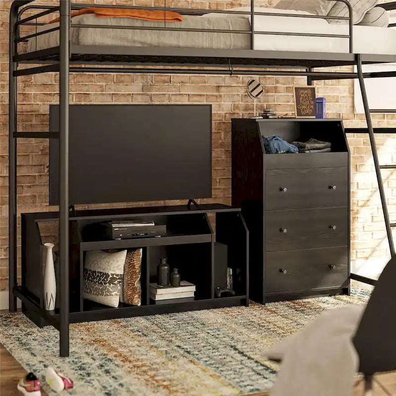 Meuble TV Cantell Ameriwood Home pour téléviseurs jusqu'à 59 pouces