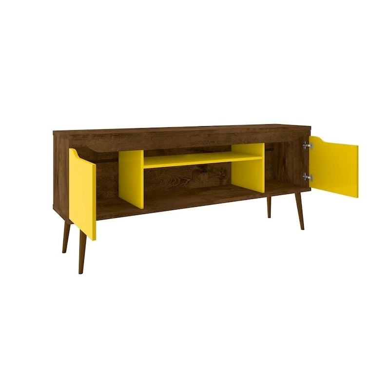 Meuble TV console de rangement Manhattan Comfort Bradley 160 cm