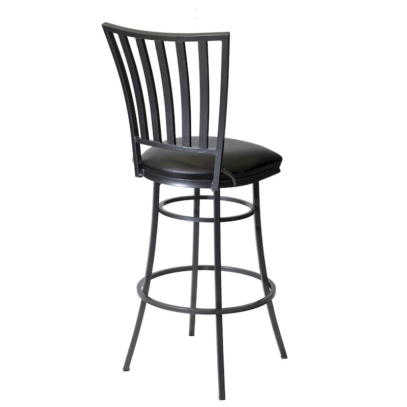 Tabouret de bar pivotant de qualité commerciale Copper Grove Stewart