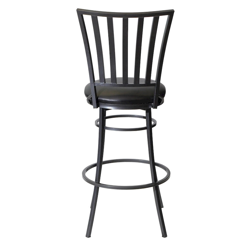 Tabouret de bar pivotant de qualité commerciale Copper Grove Stewart