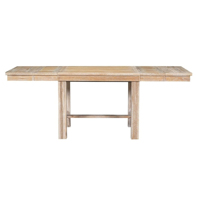 Ensemble de salle à manger et cuisine 6 pièces, table à manger extensible en bois, 4 chaises de salle à manger rembourrées et un banc, deux rallonges amovibles de 28 cm