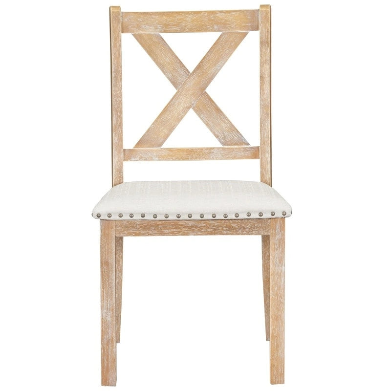 Ensemble de salle à manger et cuisine 6 pièces, table à manger extensible en bois, 4 chaises de salle à manger rembourrées et un banc, deux rallonges amovibles de 28 cm