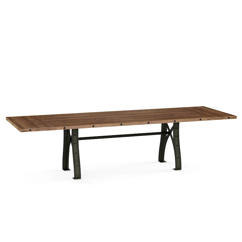 Table extensible en bois massif Sierra Amisco