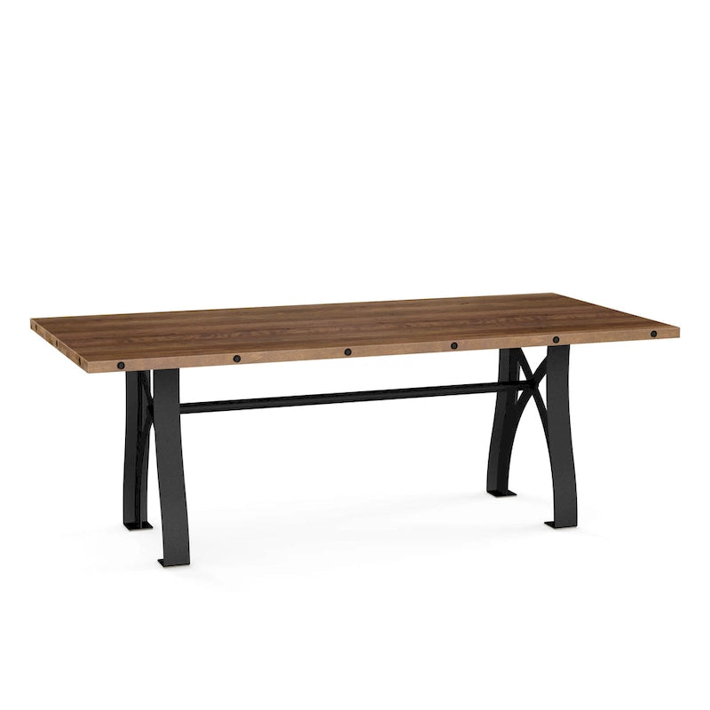 Table extensible en bois massif Sierra Amisco