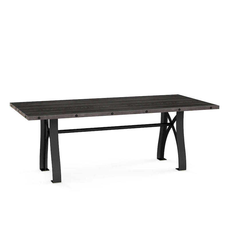 Table extensible en bois massif Sierra Amisco