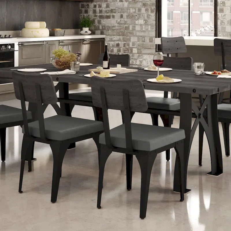 Table extensible en bois massif Sierra Amisco