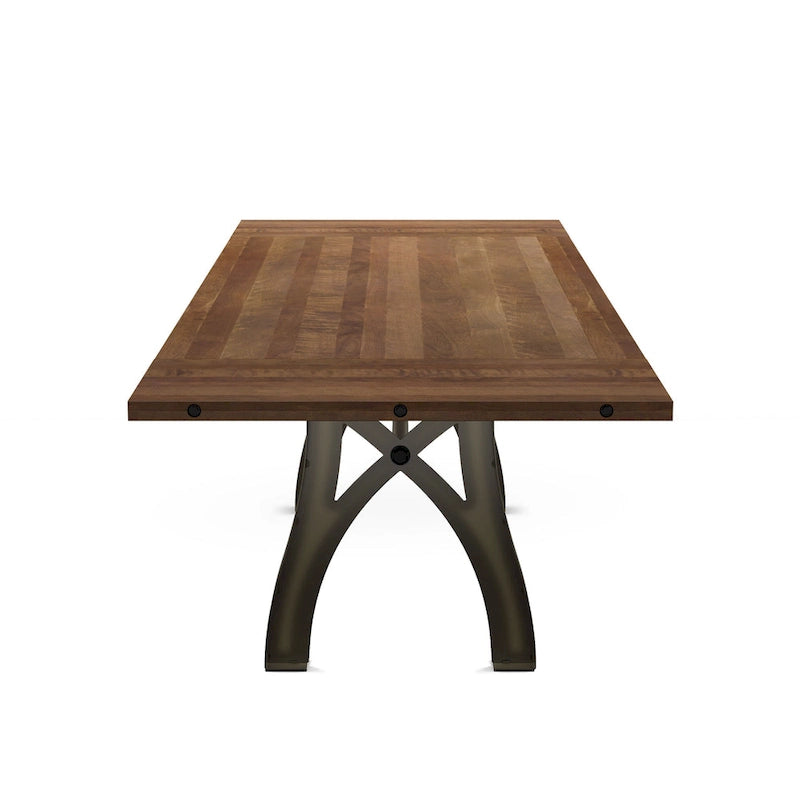 Table extensible en bois massif Sierra Amisco